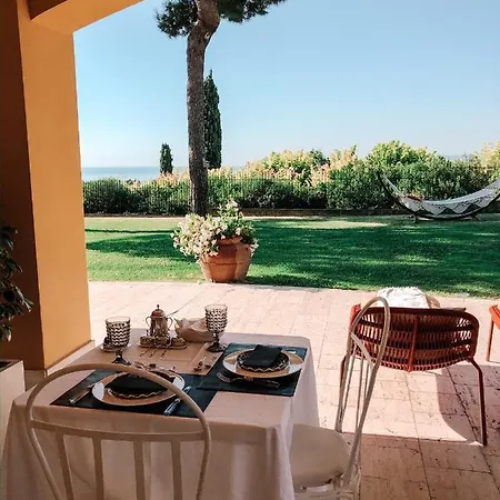 Tra Gli Alberi E Il Mare